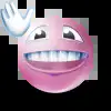 Стикер 47 pink face #emoji