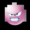 Стикер 36 pink face #emoji