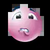 Стикер 32 pink face #emoji