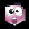 Стикер 22 pink face #emoji