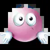 Стикер 54 pink face #emoji