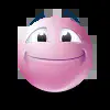 Стикер 56 pink face #emoji