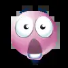 Стикер 29 pink face #emoji