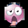 Стикер 46 pink face #emoji