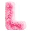 🩷 Эмодзи «pink fluffy letters» для Telegram