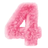 4️⃣ Эмодзи «pink fluffy letters» для Telegram