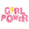 🩷 Эмодзи «pink fluffy letters» для Telegram