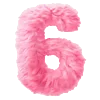 6️⃣ Эмодзи «pink fluffy letters» для Telegram