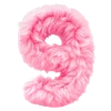 9️⃣ Эмодзи «pink fluffy letters» для Telegram