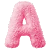 Стикерпак pink fluffy letters для Telegram