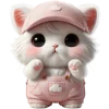 🥹 Эмодзи «Розовый котенок» для Telegram