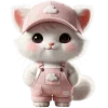 ☺️ Эмодзи «Розовый котенок» для Telegram