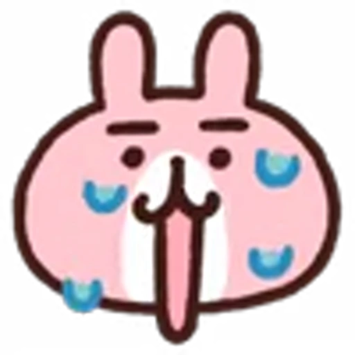 😊 Эмодзи «Розовый заяц» для Telegram