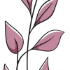🌿 Эмодзи «Pink summer» для Telegram