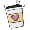 ☕️ Эмодзи «Pink summer» для Telegram
