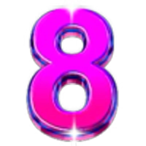 8️⃣ Эмодзи «Pink Wink Font» для Telegram