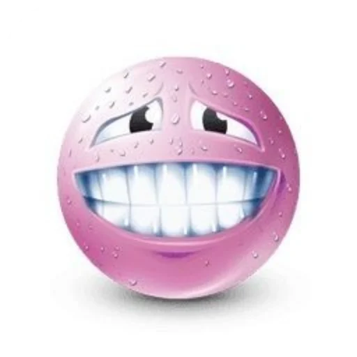 😬 Стикер «Pink faces» для Telegram