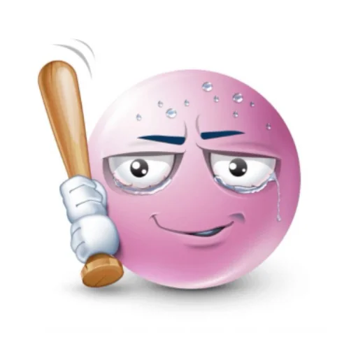 🥶 Стикер «Pink faces» для Telegram