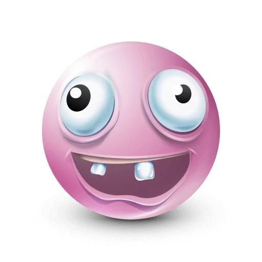 😵‍💫 Стикер «Pink faces» для Telegram