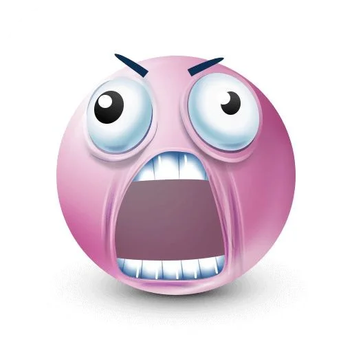 🤬 Стикер «Pink faces» для Telegram