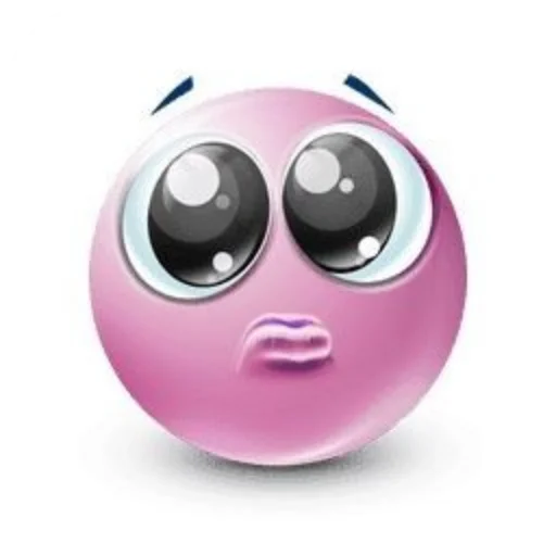 🥹 Стикер «Pink faces» для Telegram
