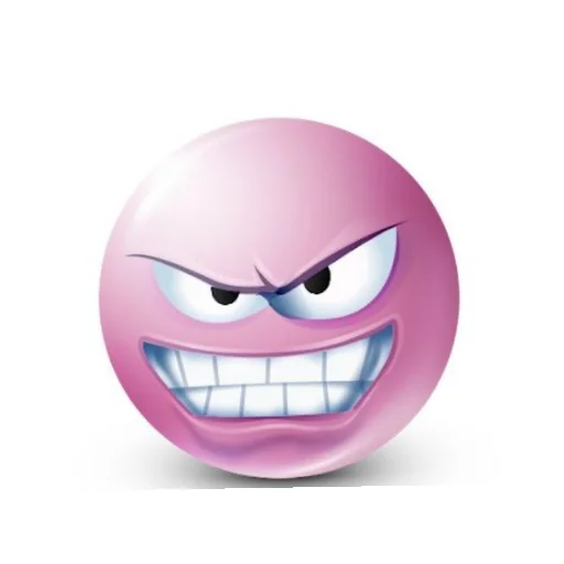 😈 Стикер «Pink faces» для Telegram