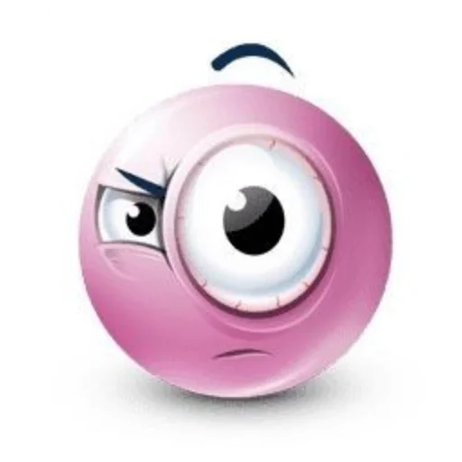 😠 Стикер «Pink faces» для Telegram