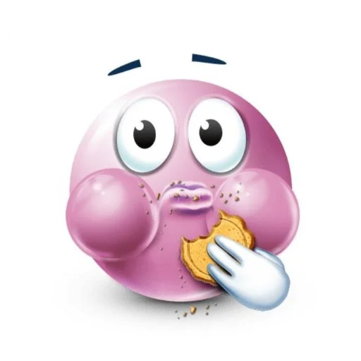 😕 Стикер «Pink faces» для Telegram