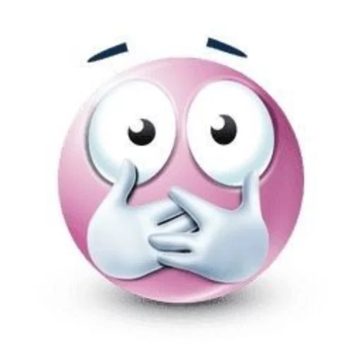 🙊 Стикер «Pink faces» для Telegram