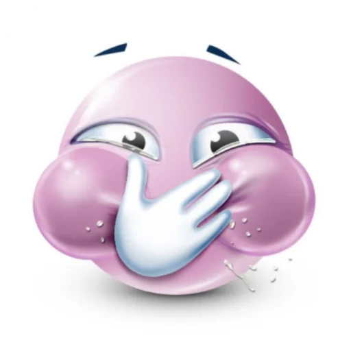 🙊 Стикер «Pink faces» для Telegram