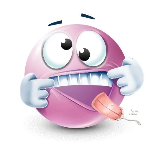 🤪 Стикер «Pink faces» для Telegram