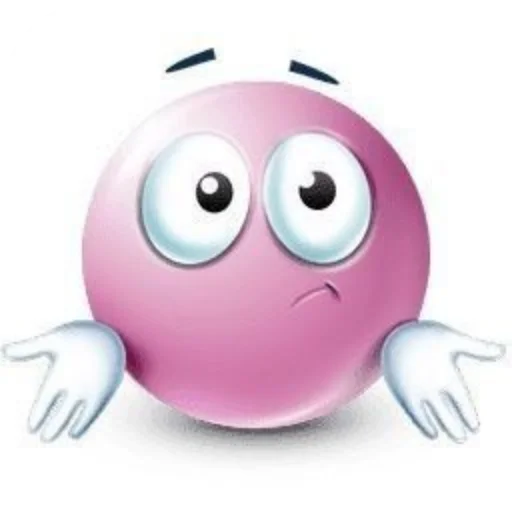 🤷‍♂ Стикер «Pink faces» для Telegram