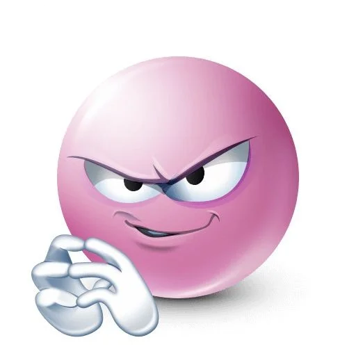 😏 Стикер «Pink faces» для Telegram