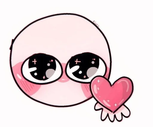 💗 Стикер «pink ball» для Telegram