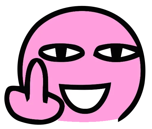 😝 Стикер «Pink Boy» для Telegram