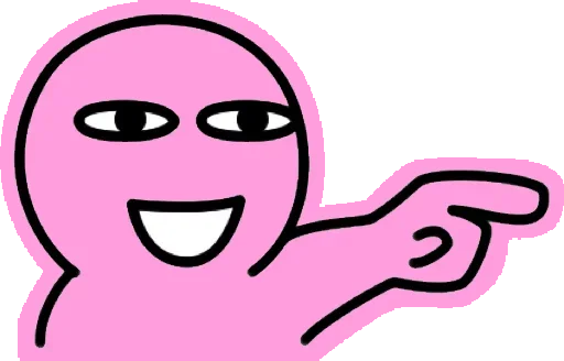 😒 Стикер «Pink Boy» для Telegram