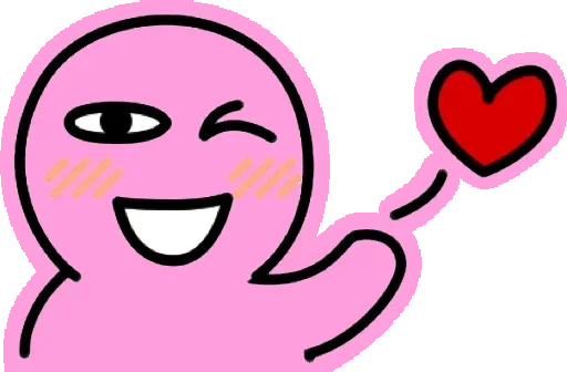 🤠 Стикер «Pink Boy» для Telegram
