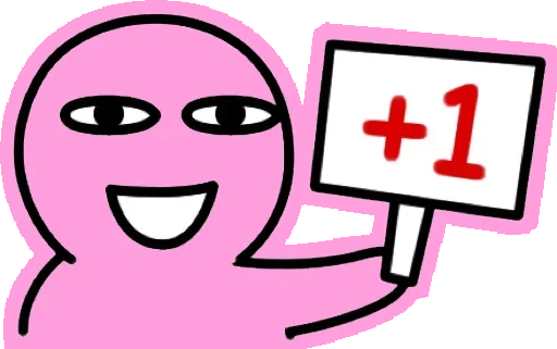 🤑 Стикер «Pink Boy» для Telegram