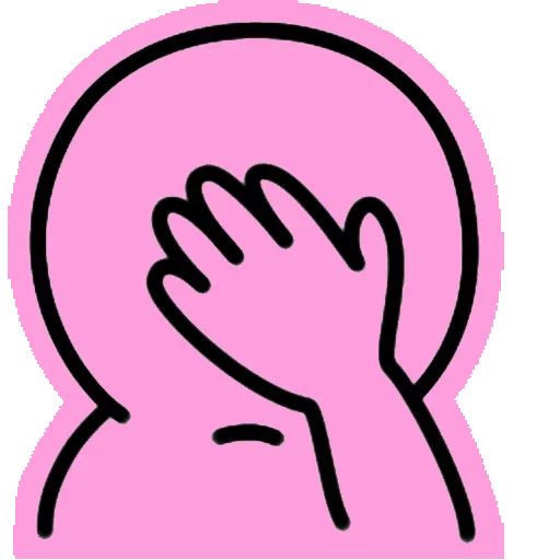 🙁 Стикер «Pink Boy» для Telegram