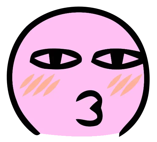 🤗 Стикер «Pink Boy» для Telegram