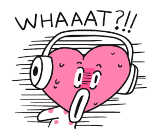 😵 Стикер «? Pink BT21» для Telegram