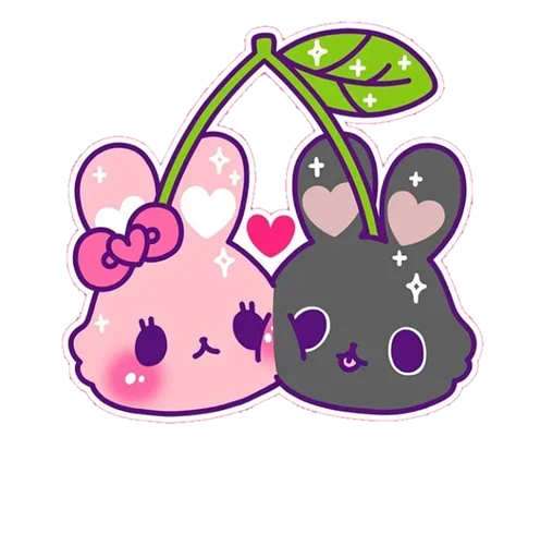 🍒 Стикер «Pink Bunny» для Telegram