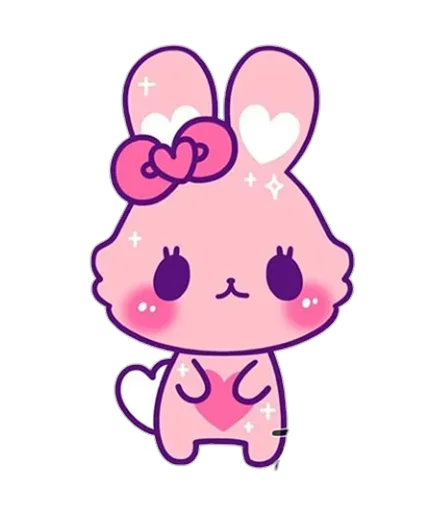 ☺️ Стикер «Pink Bunny» для Telegram