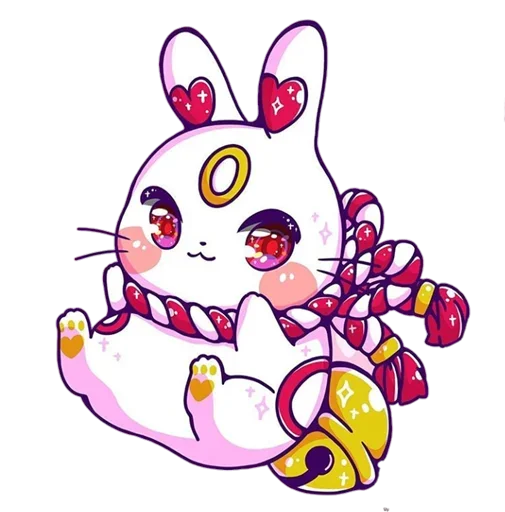 😻 Стикер «Pink Bunny» для Telegram