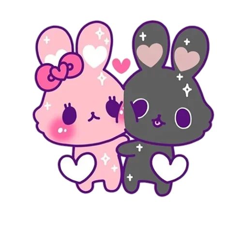 😍 Стикер «Pink Bunny» для Telegram