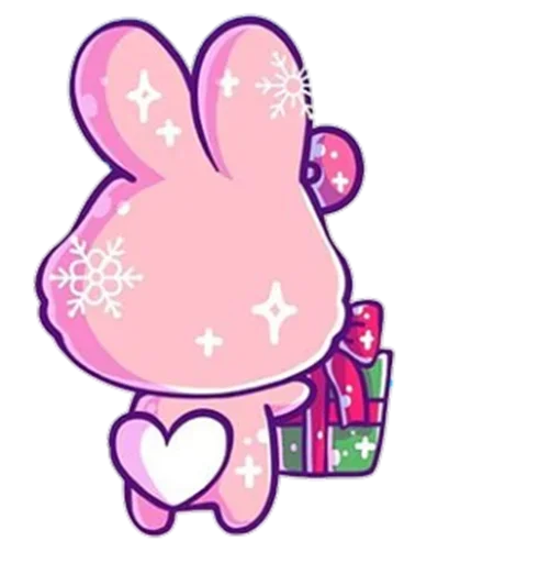 🎁 Стикер «Pink Bunny» для Telegram