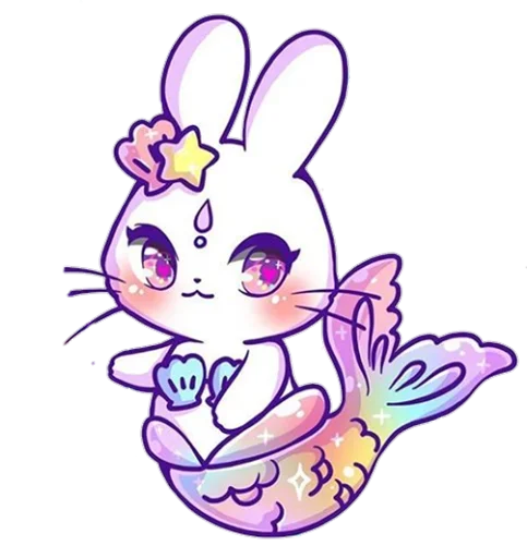 🐬 Стикер «Pink Bunny» для Telegram