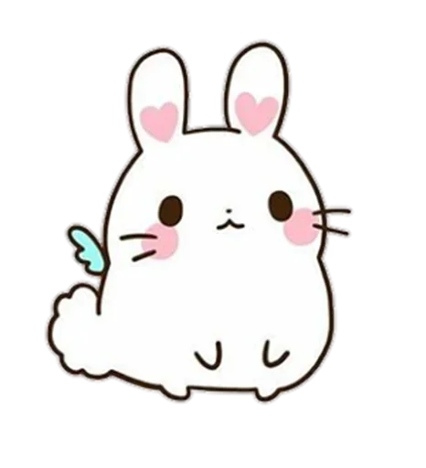 🙂 Стикер «Pink Bunny» для Telegram