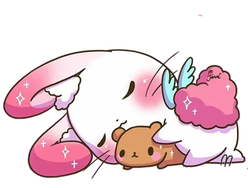 😴 Стикер «Pink Bunny» для Telegram