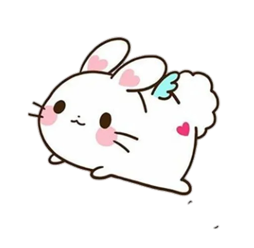 😍 Стикер «Pink Bunny» для Telegram